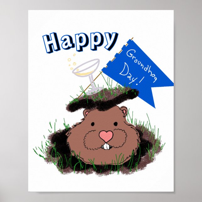 Poster Joyeux anniversaire (Devant)