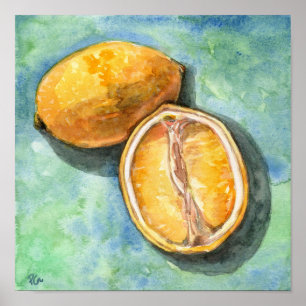 Poster Joyeux citron