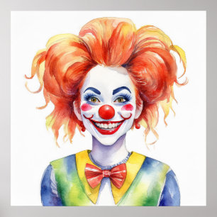 Poster Joyeux Clown