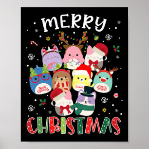 Poster Joyeux Crish Squad Mallow Girls Garçon