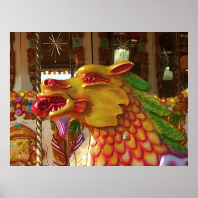 Poster Joyeux dragon (Devant)