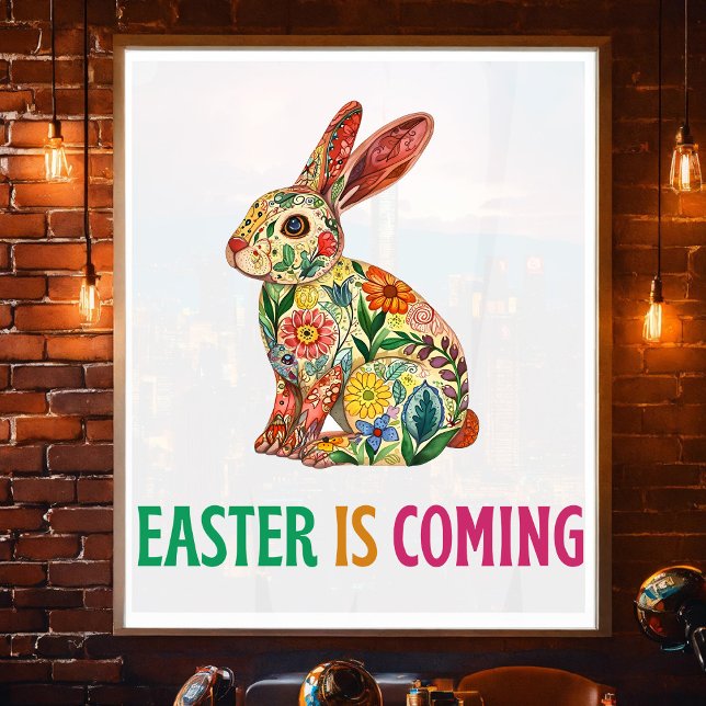 Poster Joyeux Eggster - Oeuf de Pâques (Créateur téléchargé)