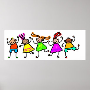 Poster Joyeux enfants