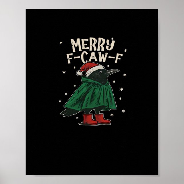 Poster Joyeux F-Caw-F (Devant)