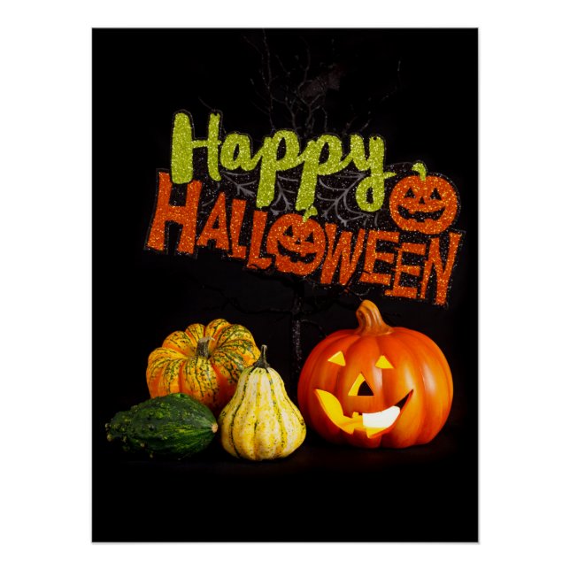 Poster Joyeux Halloween (Devant)