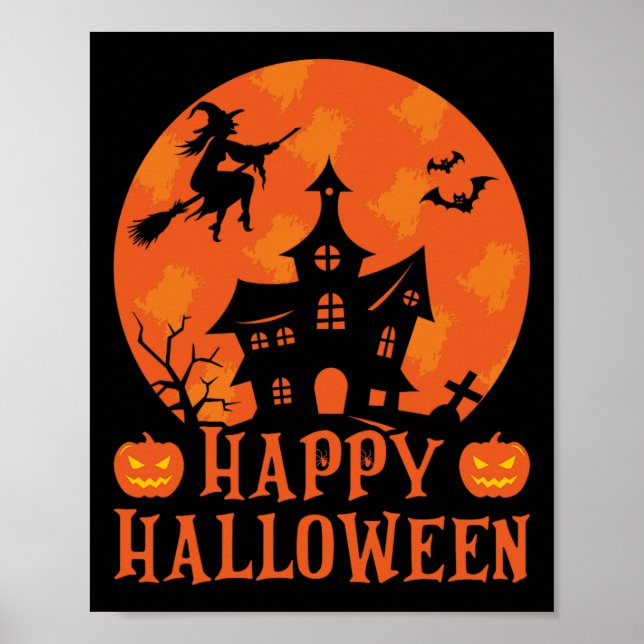 Poster Joyeux Halloween (Devant)