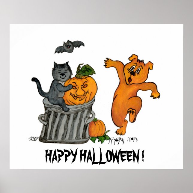 Poster Joyeux Halloween ! 5 (Devant)