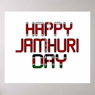 Poster Joyeux Jour de Jamhuri