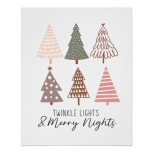 Poster Joyeux Joyeux Jeu De Noël