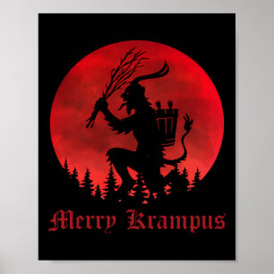 Poster Joyeux Krampus Noël Noël Noël Noël Horreur Sweat l