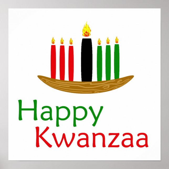 Poster Joyeux Kwanzaa (Devant)