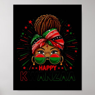 Poster Joyeux Kwanzaa Sept Principes Des Femmes Kwanzaa 1