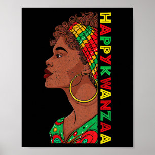 Poster Joyeux Kwanzaa Sept Principes Des Femmes Kwanzaa 9