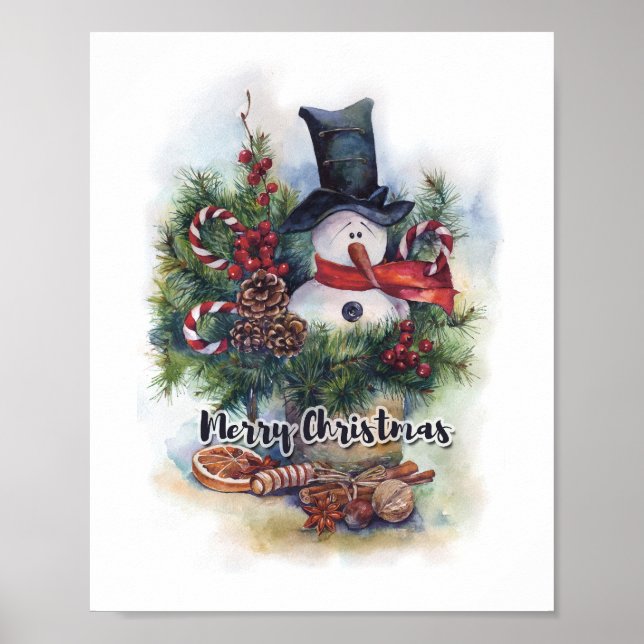 Poster Joyeux Noël (Devant)