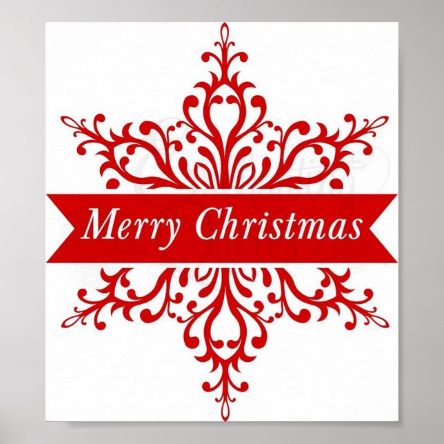 Poster joyeux noël (Devant)