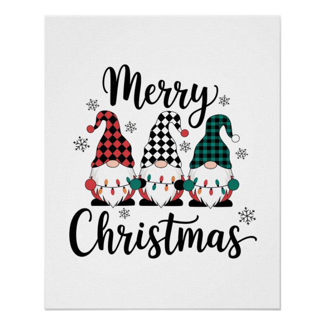 Poster Joyeux Noël (Devant)