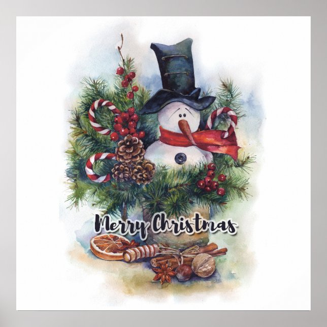 Poster Joyeux Noël (Devant)