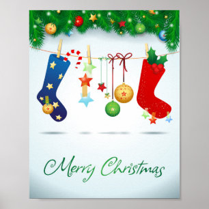 Poster Joyeux Noël 