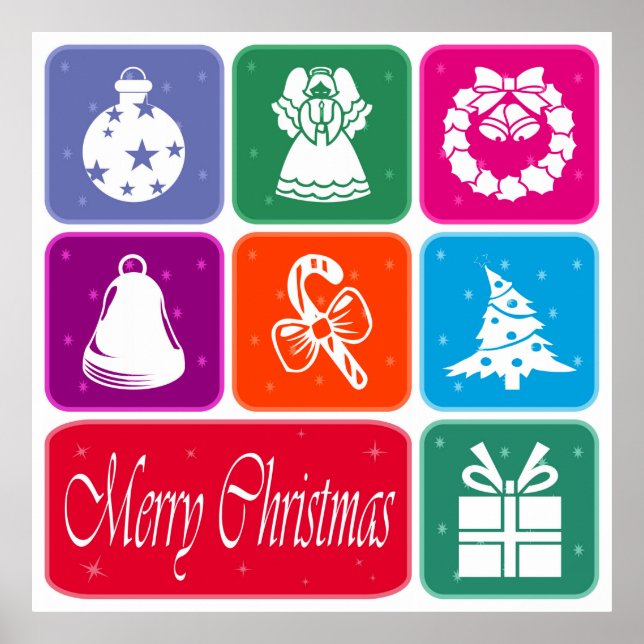 Poster Joyeux Noël (Devant)