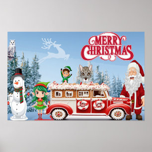 Poster Joyeux Noël