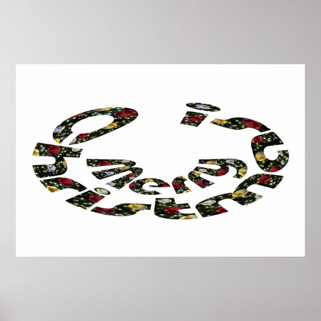 Poster Joyeux Noël (Devant)