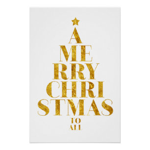 Poster Joyeux Noël à tous les jours fériés