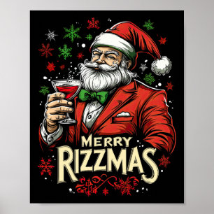 Poster Joyeux Noël Père Noël