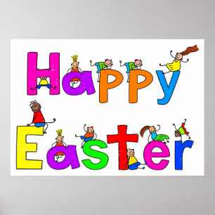 Poster Joyeux Pâques
