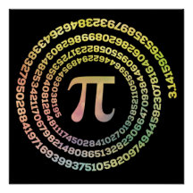 Joyeux Pi Day Funny School Math Spiral Texte