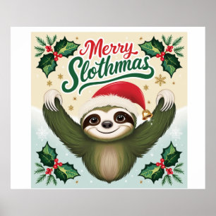 Poster Joyeux Sloath Noël