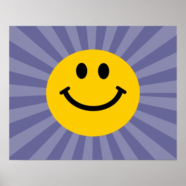 Poster Joyeux visage (Devant)