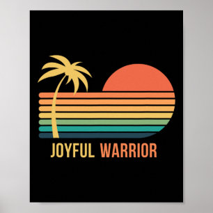 Poster Joyful Warrior Kamala Harris Tim Wheimer Waltz 202