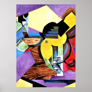 Poster Juan Gris - Guitare, 1913