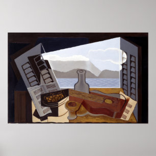 Poster Juan Gris La Fenêtre Ouverte