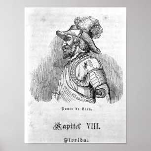 Poster Juan Ponce de Leon