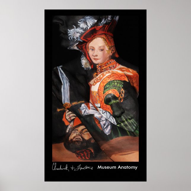 Poster Judith avec le chef d'Holofernes, après Cranach (Devant)