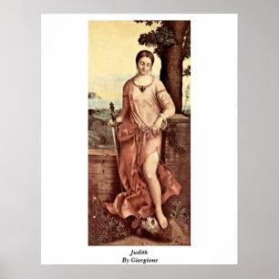 Poster Judith Par Giorgione