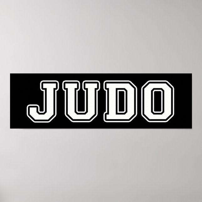 Poster Judo (Devant)