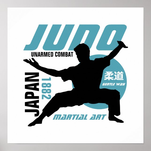 Poster Judo 1882 (Devant)