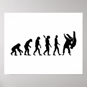 Poster Judo de l'évolution