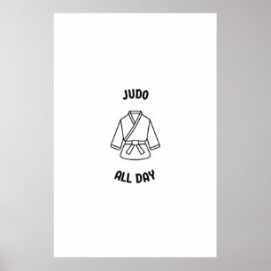 Poster Judo toute la journée