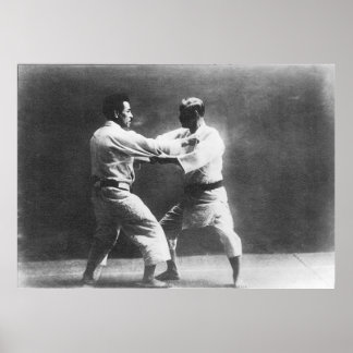 Poster Judoka Jigoro Kano Kyuzo Mifue Judo