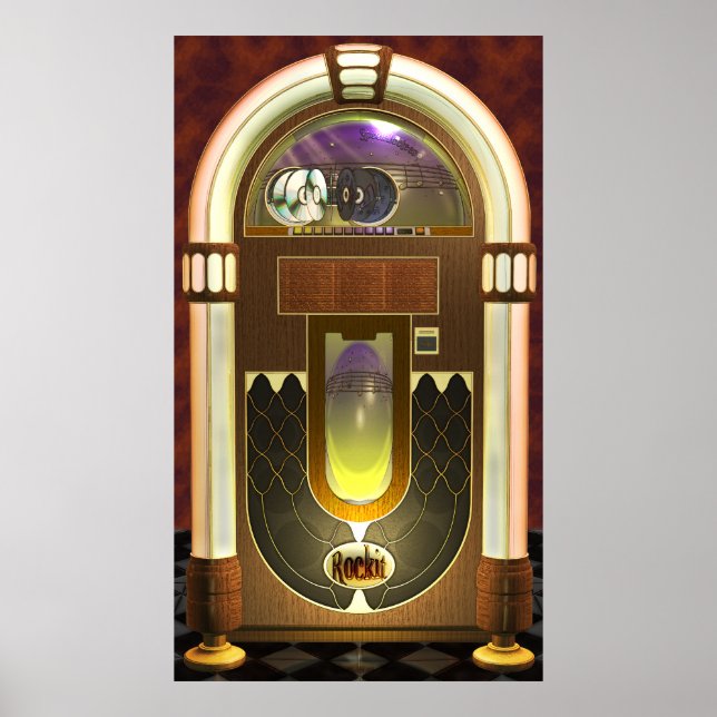 Poster Jukebox (Devant)