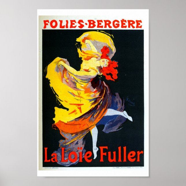 Poster Jules Cheret-Folies Berger (Devant)