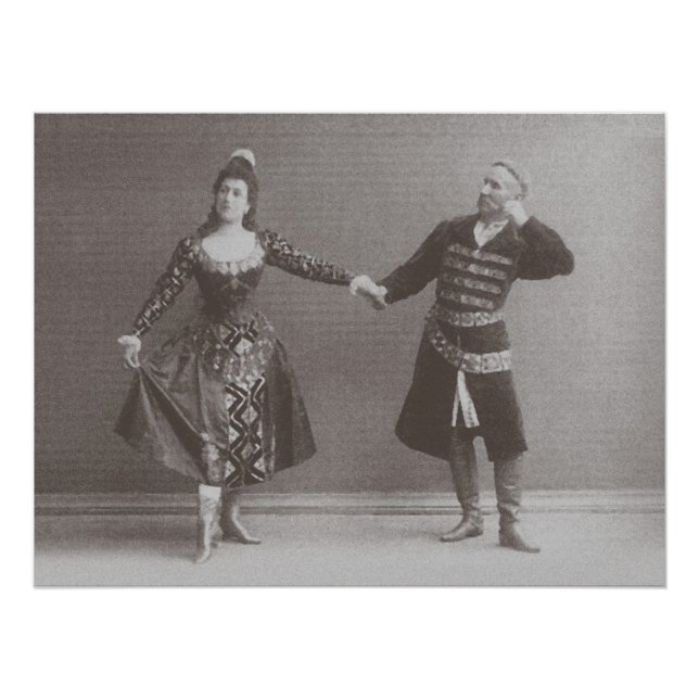 Poster Julia et Felix Kschessinsky in the mazu (Devant)