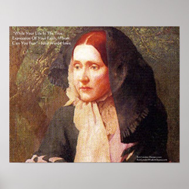 Poster Julia S'Est Demandé Comment La Foi/La Peur Cite L' (Devant)