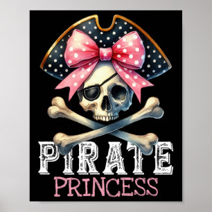 Poster Jumelage famille Pirate Anniversaire
