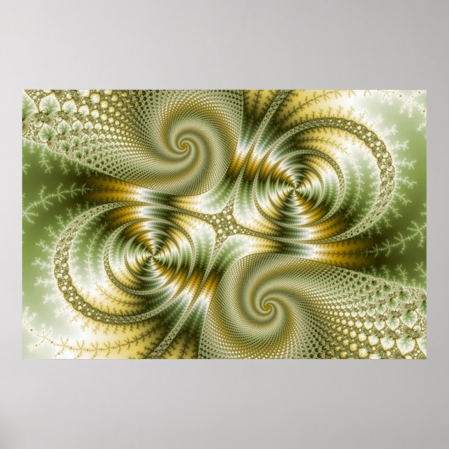 Poster Junction - Mandelbrot Art (Devant)