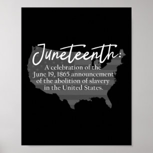 Poster Junet1 Définition Usa Carte Drapeau Américain noir