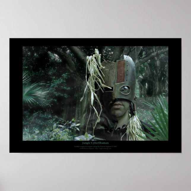 Poster Jungle CyberShaman (Devant)